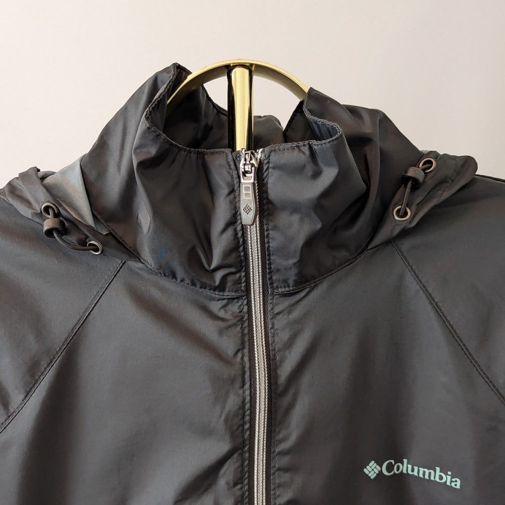 Columbia Switchback IV Omni-Shield Women XL Black Water Resistant Packable Coat - Picture 10 of 16